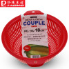 珍珠生活（PEARL LIFE）日本进口沥水篮 H-8449 红色日本制造环保树脂-洗菜水果篮