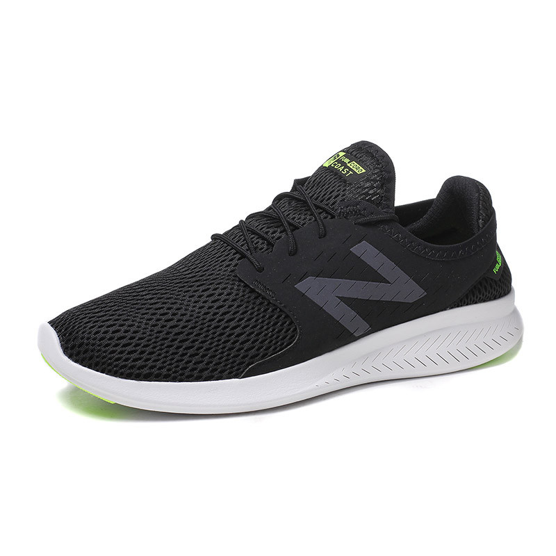 New Balance/NB男鞋跑步鞋新款秋款Coast轻便透气运动鞋MCOASBK3 黑色 42.5码