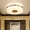 阿库琉斯新中式全铜吸顶灯 云石效果现代卧室书房餐厅灯过道阳台大气灯饰9060 中号