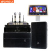 SanSui/山水 SP-121 KTV卡拉OK家庭套装 无损无源对箱音箱KTV套装版卡包重低音炮音响 12吋点歌套装音