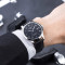 天梭TISSOT 力洛克系列黑色80小时机芯 机械男表 T006.407.16.053.00 原装正品 白色表盘T006.407.16.033.00