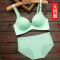 夏季一片式无痕内衣女文胸无钢圈聚拢性感小胸少女收副乳薄款胸罩套装 32/70C薄款 无钢圈肤色