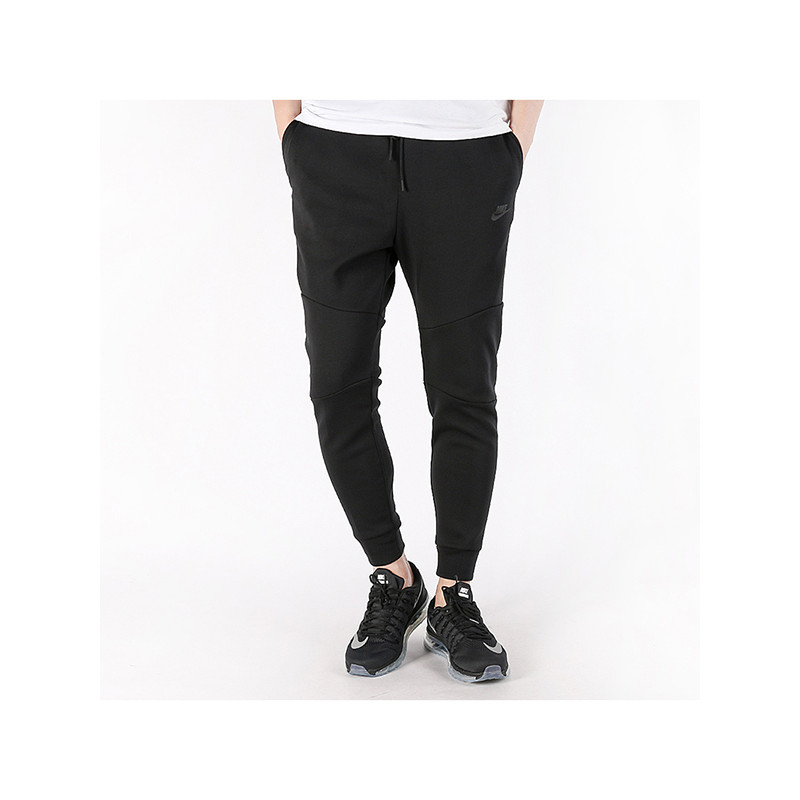 Nike/耐克 男裤 2017新款 AS M NSW TCH束腿裤透气小脚运动慢跑长裤 805163-010 XL(180/84A) 805163-010
