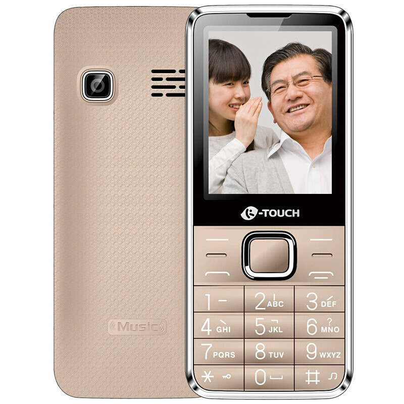 天语 K-Touch T2 金色 GSM数字移动电话机