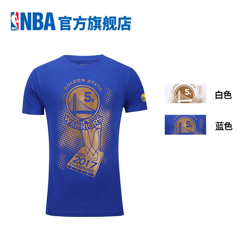 NBA-沃特 2017勇士总冠军T恤最高荣誉系列 N17BZTS297 2XL 图片色