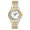 天梭(TISSOT)手表 卡森系列 钢带日历 石英女表 女士手表T085.210.22.013.00 T085.210.22.013.00白盘罗马间金