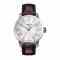 天梭（TISSOT）手表 运动系列经典时尚运动石英男表 T055.410.16.017.01棕带白盘 T055.410.16.017.01