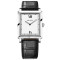 艾戈勒（agelocer）手表新款瑞士原装进口女士手表休闲方形女表皮带夜光防水薄款石英表白面简约手表女 3401A1