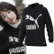 Puma/彪马 女装 套头衫 新款连帽运动透气休闲卫衣外套575704-01 S(155/80A) 575704-01