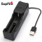 supfire神火18650锂电池四槽充电器4.2V/3.7V智能USB手电筒26650_YSG18 USB智能单槽充电器