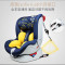 德国abner儿童安全座椅汽车用婴儿宝宝车载坐椅0-3-4-7-12岁ISOFIX硬接口+LATCH接口 经典红黑