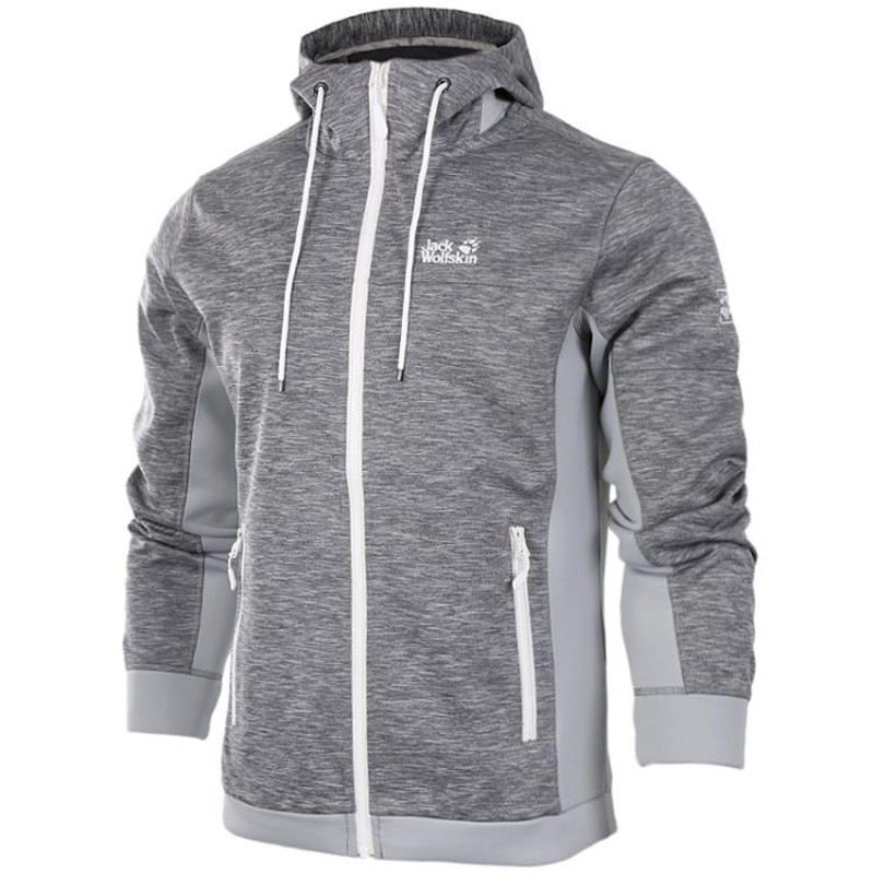 Jack Wolfskin/狼爪 男装 户外休闲连帽运动夹克外套5012631-1010-6230 5012631-6230 M(175/96A)