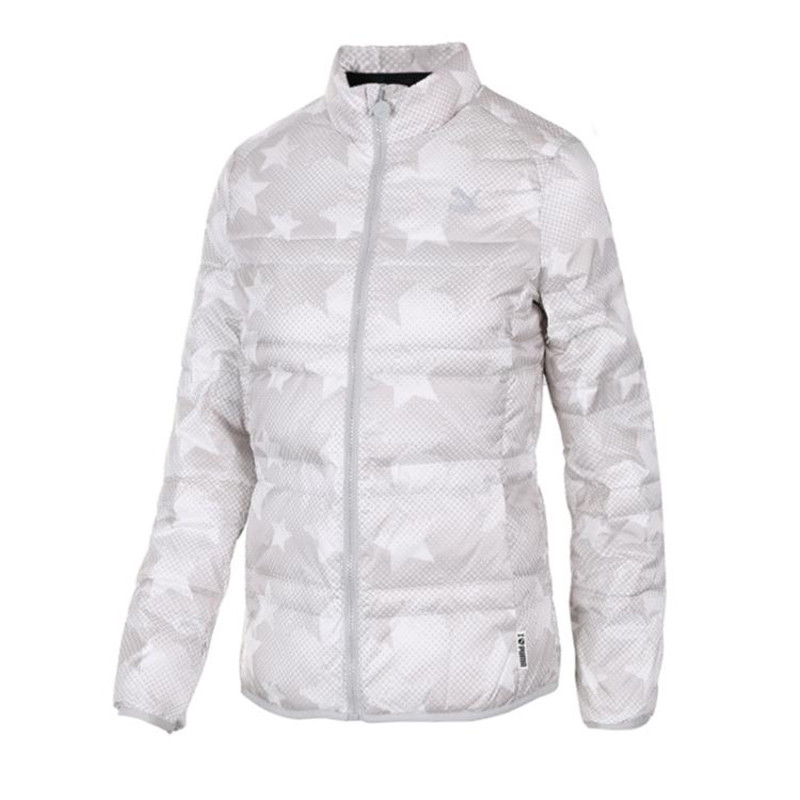 Puma/彪马 女装冬季新款轻薄保暖运动羽绒服防风外套572627-01