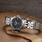 天梭(TISSOT)瑞士手表 力洛克系列 自动机械 商务正装 女士手表 时尚 休闲 钢带机械女表T41.1.183.54 黑色