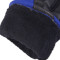 蒙斯朗瑞冬季保暖手套男士户外运动防滑骑行手套冬加绒加厚防风触屏手套男 蓝色