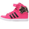 Adidas/阿迪达斯三叶草 女鞋 春季款内增高运动高帮休闲鞋板鞋|AF4386 AF4386 37/4.5