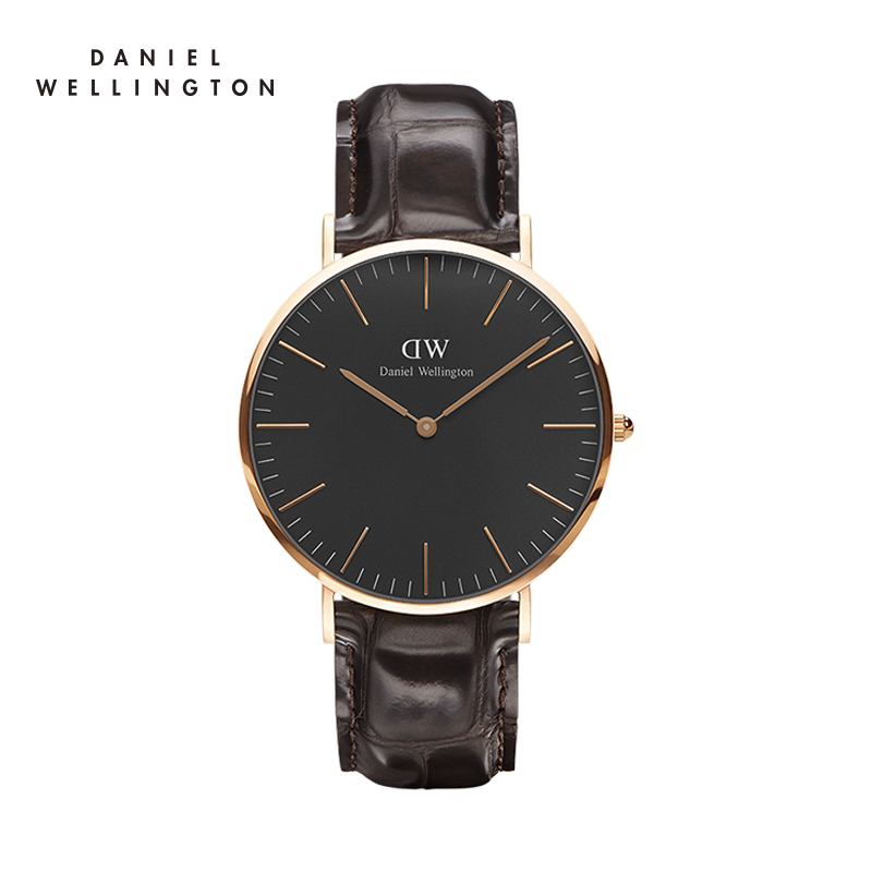 丹尼尔惠灵顿（DanielWellington）进口dw手表英伦男士手表石英表男表皮带情侣 DW00100128