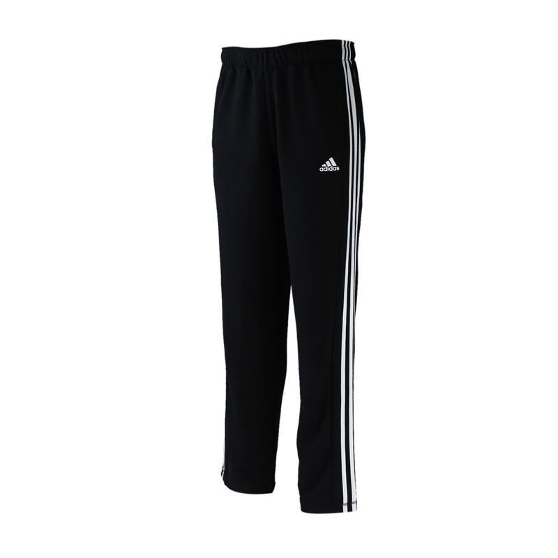 adidas阿迪达斯男装运动长裤三条纹直筒运动服 M S88111黑