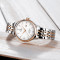 天王表(TIANWANG)手表 昆仑系列商务钢带女士机械表时尚潮流女表LS5876 玫瑰金