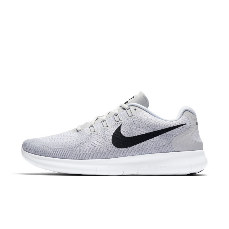 耐克 NIKE FREE RN 2017 男子跑步运动鞋 880839 白黑880839-101 40码