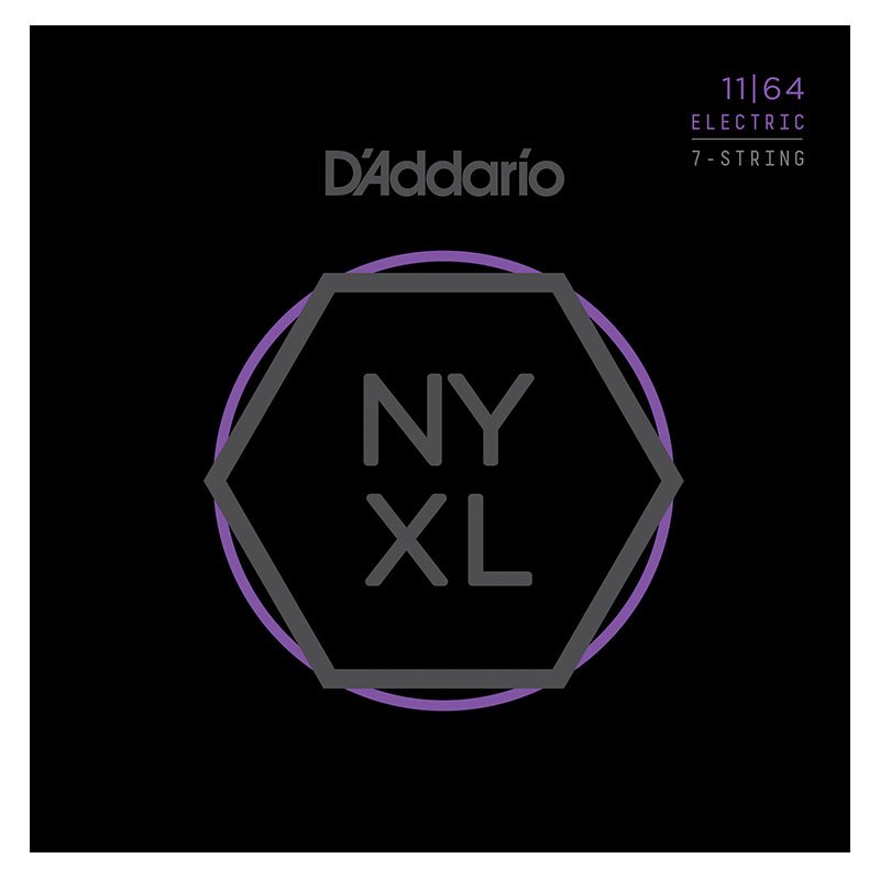 D’Addario 达达里奥电吉他弦EXL120/110 EXP110/120琴弦09/10 NYXL1164（11-64）七弦