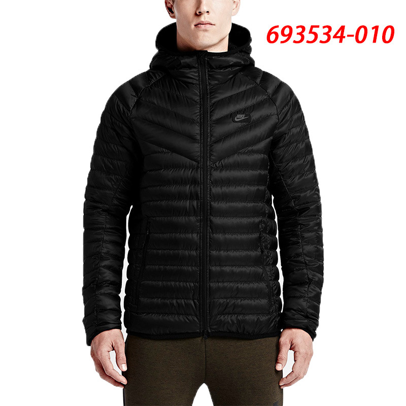 正品NIKE耐克羽绒服男装运动短款保暖夹克外套693534 XXL（185-100） 693534-010