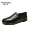 Pardasaul/帕达索男鞋春季新款男士日常休闲皮鞋英伦皮鞋【清仓】 黑色 43码