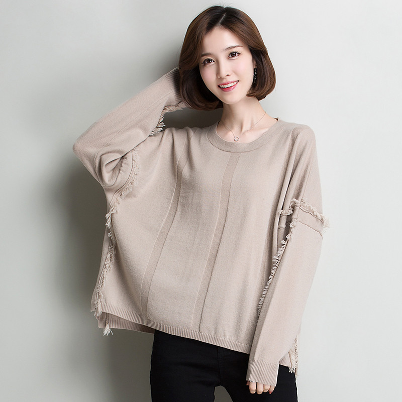 恒源祥女羊毛衫+TM11170037 L 浅咖