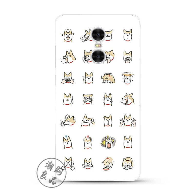 2017款小米红米note4x/3/2/4a/pro手机壳硅胶可爱小狗搞怪表情保护套软 红米pro-表情狗