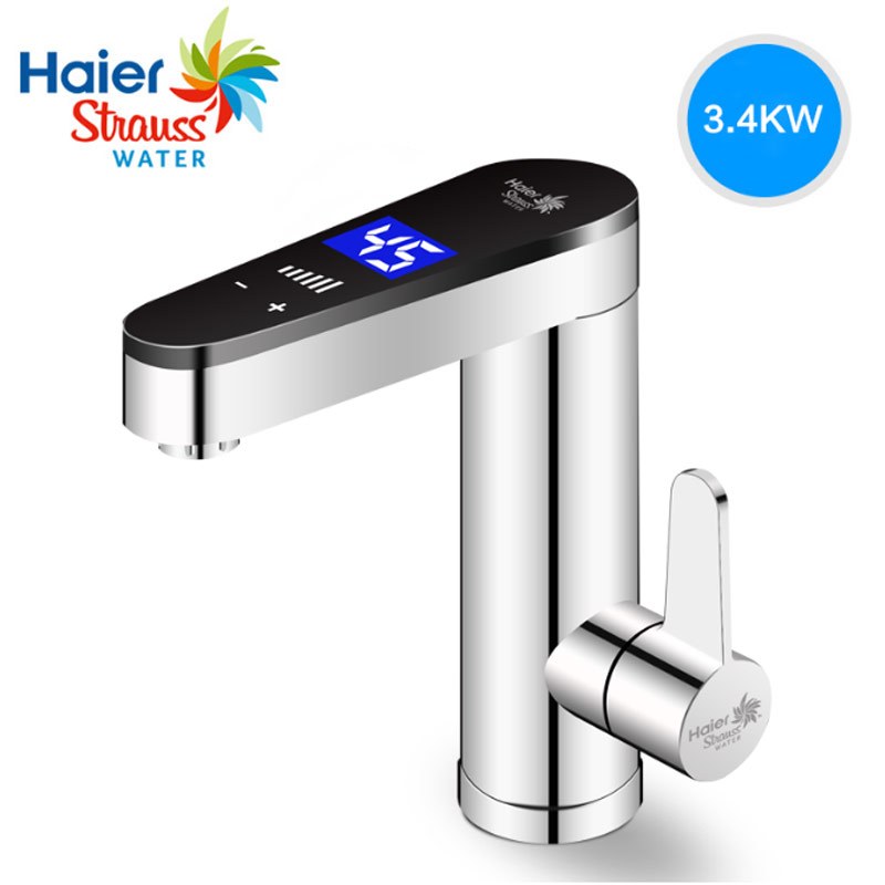 海尔施特劳斯 HSW-X34X2即热式电热水龙头 热水宝厨房电热水器