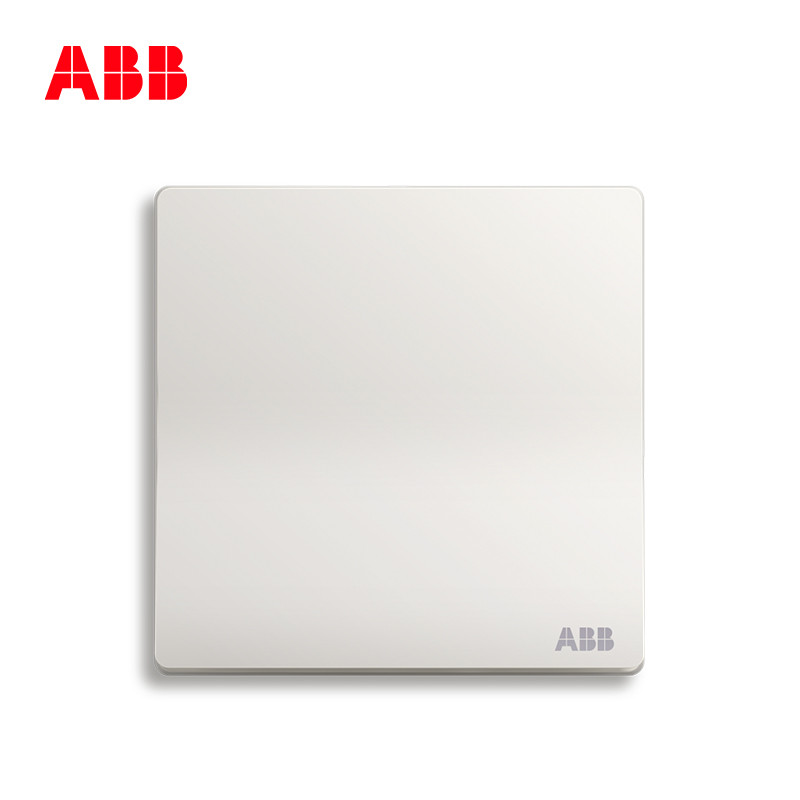ABB开关插座 轩致无框 星空黑门铃开关 10AAF429-885