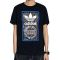 adidas阿迪达斯三叶草男短袖2017春夏新款圆领休闲运动透气棉T恤AJ8830 M BP8986