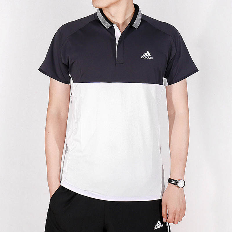 Adidas/阿迪达斯 男装 短袖 2017新款 网球运动透气T恤POLO衫|S98943 XL(185/104A) S98943