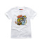 范斯VANS TIGER SKATE龙虎 女子短袖T恤VN0A343IWHT 白色 XL