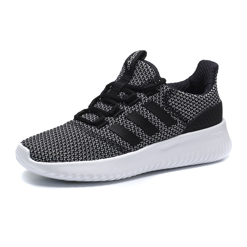 adidas阿迪达斯NEO女鞋低帮休闲鞋运动鞋BC0034 黑色 36.5码