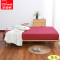 北极绒(Bejirog)家纺 纯棉床笠单件全棉床单床罩1.5米保护套1.8m床垫套 紫红 150×200cm