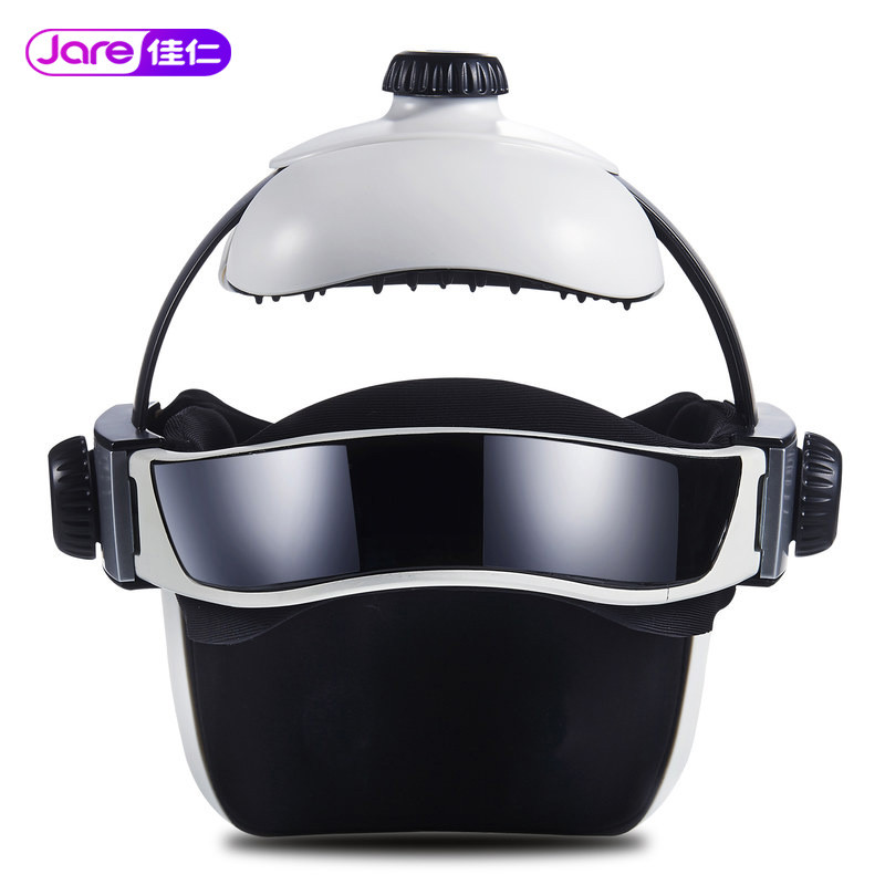 佳仁(JARE)头部按摩器 268F 豪华至尊版 智能气压 内置音乐 LED显示 脑部按摩机