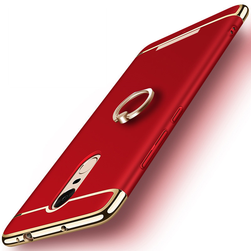 红米note3手机壳保护RedmiNote3防摔2015617保护套2015112磨砂硬 酒红色（送防爆膜+礼包）