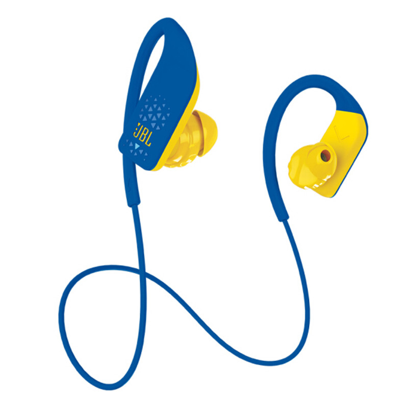 JBL Grip 500 无线蓝牙 入耳式耳机 运动耳机 手机耳机 音乐耳机 带触摸设计 防汗防脱落 蓝色