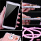 三星note3手机壳noto3n9006保护套sm-n9008v外壳n900女钻9005软 玫瑰金芭蕾女孩