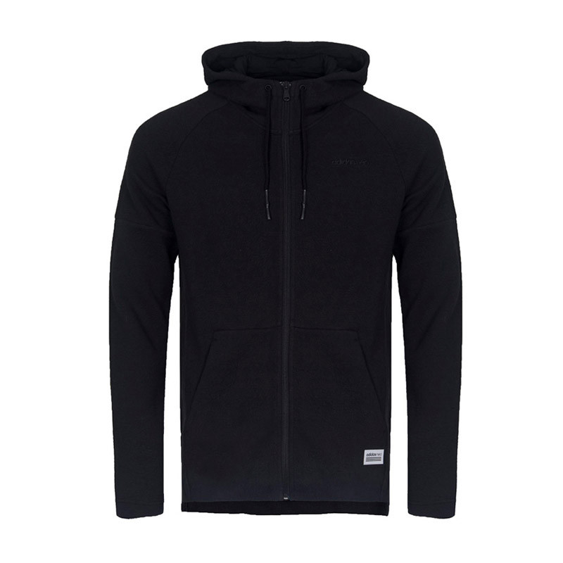 adidas阿迪达斯NEO男子夹克外套2017新款休闲运动服BR8684 XXL 黑色