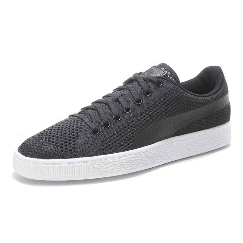 Puma/彪马 男鞋 时尚白的运动Suede低帮舒适复古休闲板鞋 363180-03-04 黑色 42码