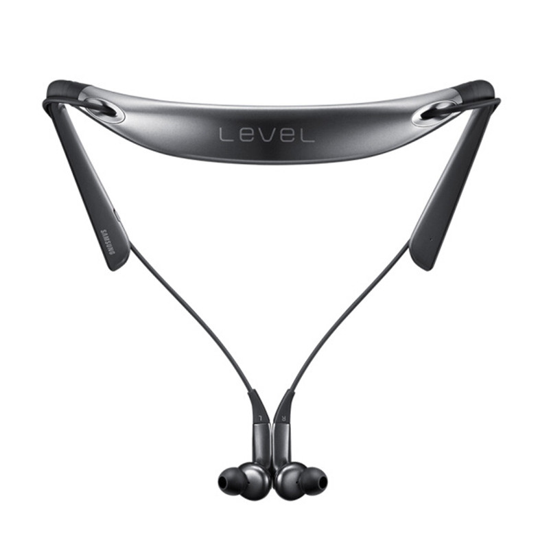 三星 SAMSUNG Level U Pro ANC 项圈式 主动降噪 无线蓝牙运动音乐耳机（魔力黑）