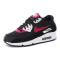 Nike耐克女鞋板鞋2017新款AIR MAX 90缓震透气运动休闲鞋325213 黑色325213-037 36.5码
