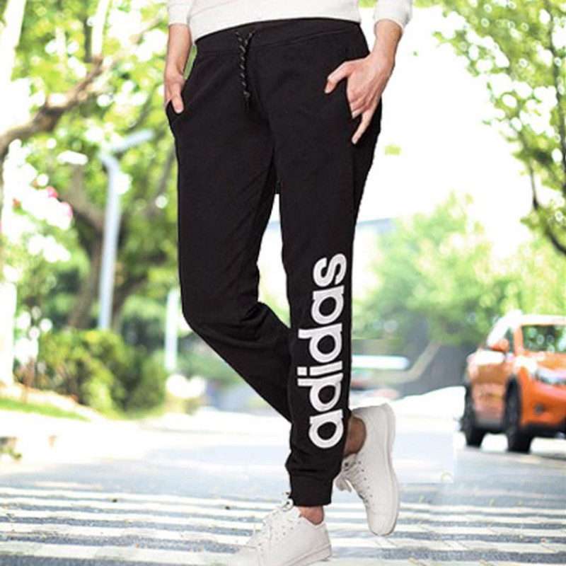 Adidas/阿迪达斯 女裤 运动休闲针织透气舒适长裤|AJ4592 AJ4592 M(165/72A)