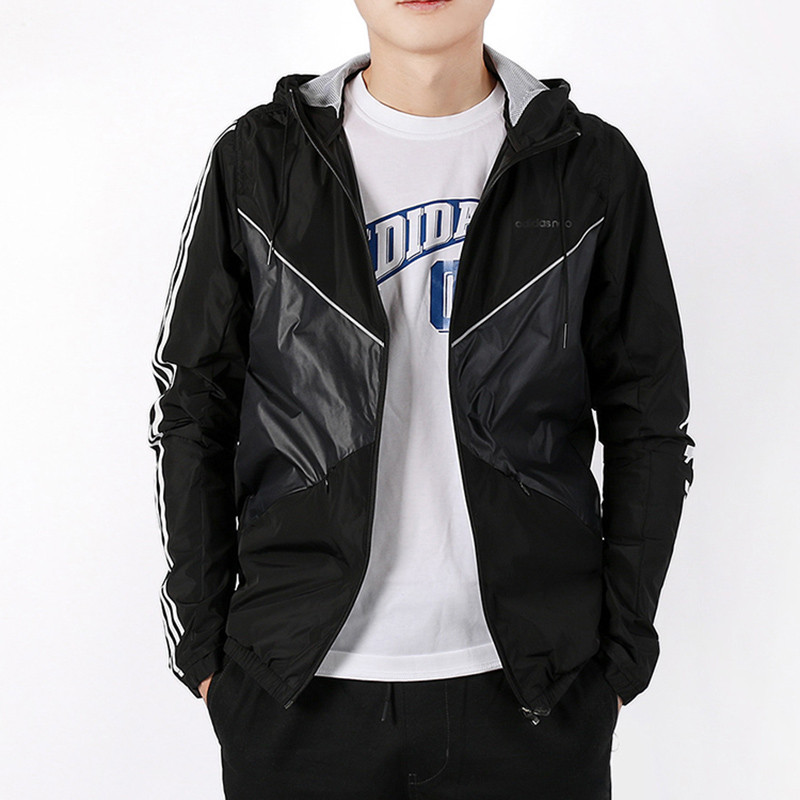 adidas阿迪达斯NEO男服夹克外套2017年新款运动服BP6322 BP6322 L(180/100A)