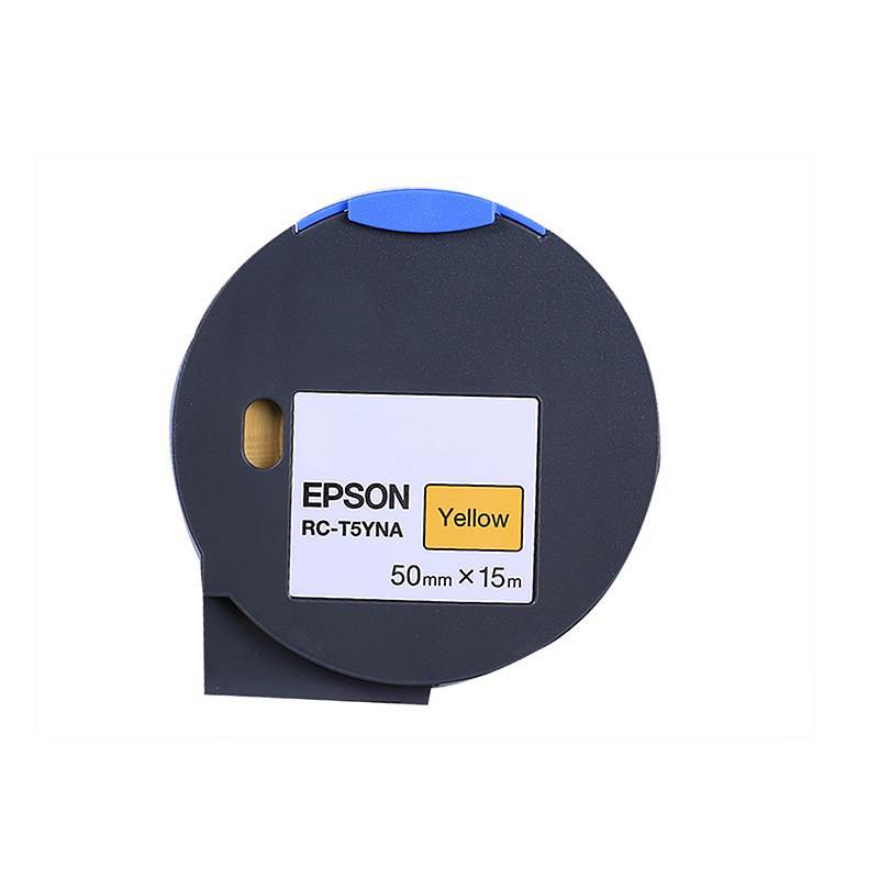 爱普生（EPSON）原装 标签黄色 色带 RC-T5YNA (根)