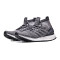 adidas阿迪达斯男子跑步鞋2017新款ULTRABOOST休闲运动鞋CG3000 灰色 44码