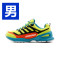 犸凯奴越野跑鞋MR1611002 黄绿色+红橙色 39码