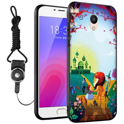 魅蓝6手机壳男女软硅胶魅族m711q\/c全包防摔